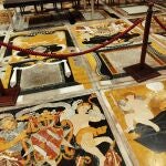 El suelo es otro de los grandes tesoros artísticos de este templo