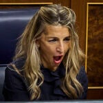 Sesión de control al Gobierno en el Congreso de los Diputados. Comparece en el pleno Yolanda Diaz © Alberto R Sesión de control al Gobierno en el Congreso de los Diputados. Comparece en el pleno Yolanda Diaz © Alberto R
