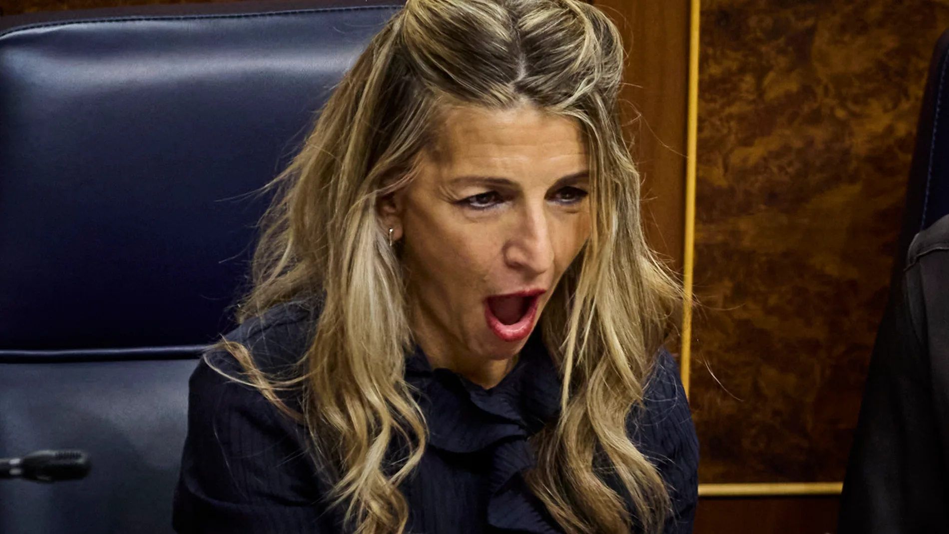 Sesión de control al Gobierno en el Congreso de los Diputados. Comparece en el pleno Yolanda Diaz © Alberto R. Roldán / Diario La Razón. 26 11 2025