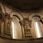 Las esculturas descubiertas en la iglesia de Santiago de Turégano