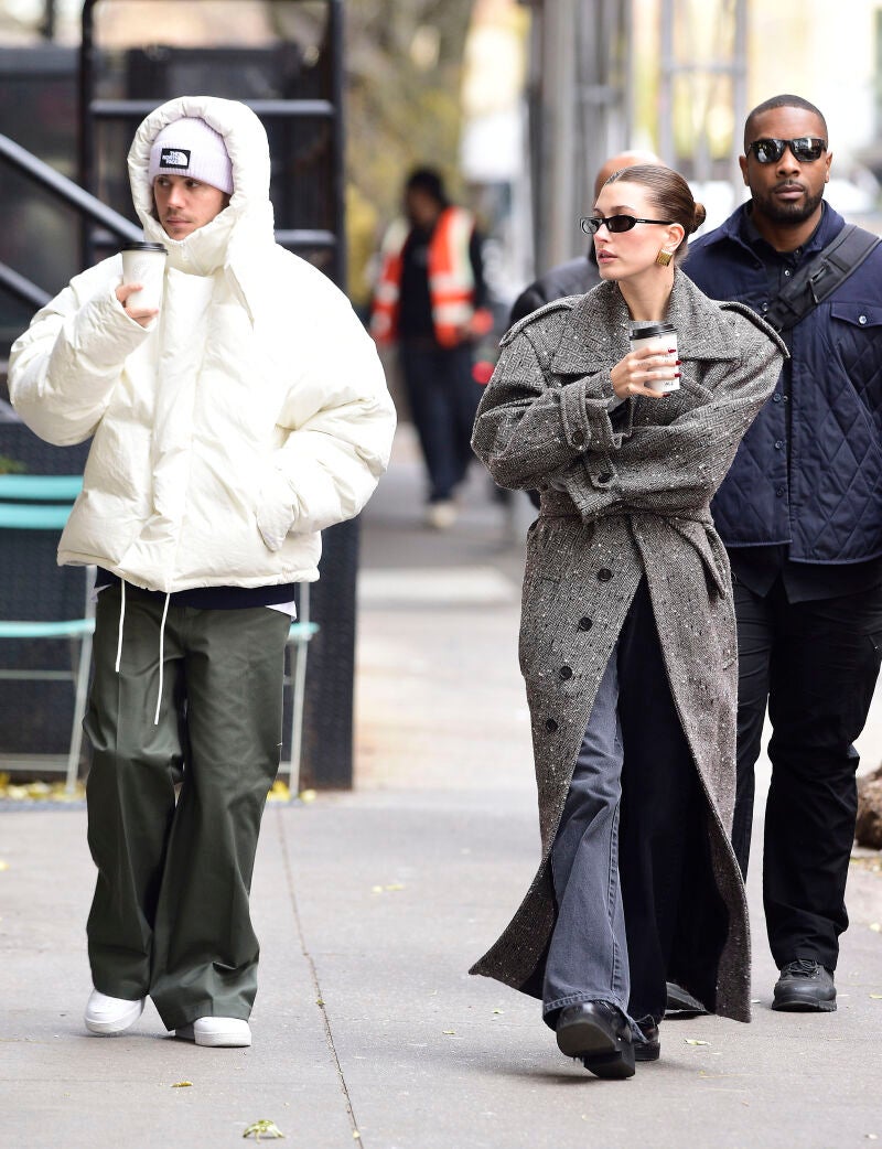 Justin y Hailey Bieber.