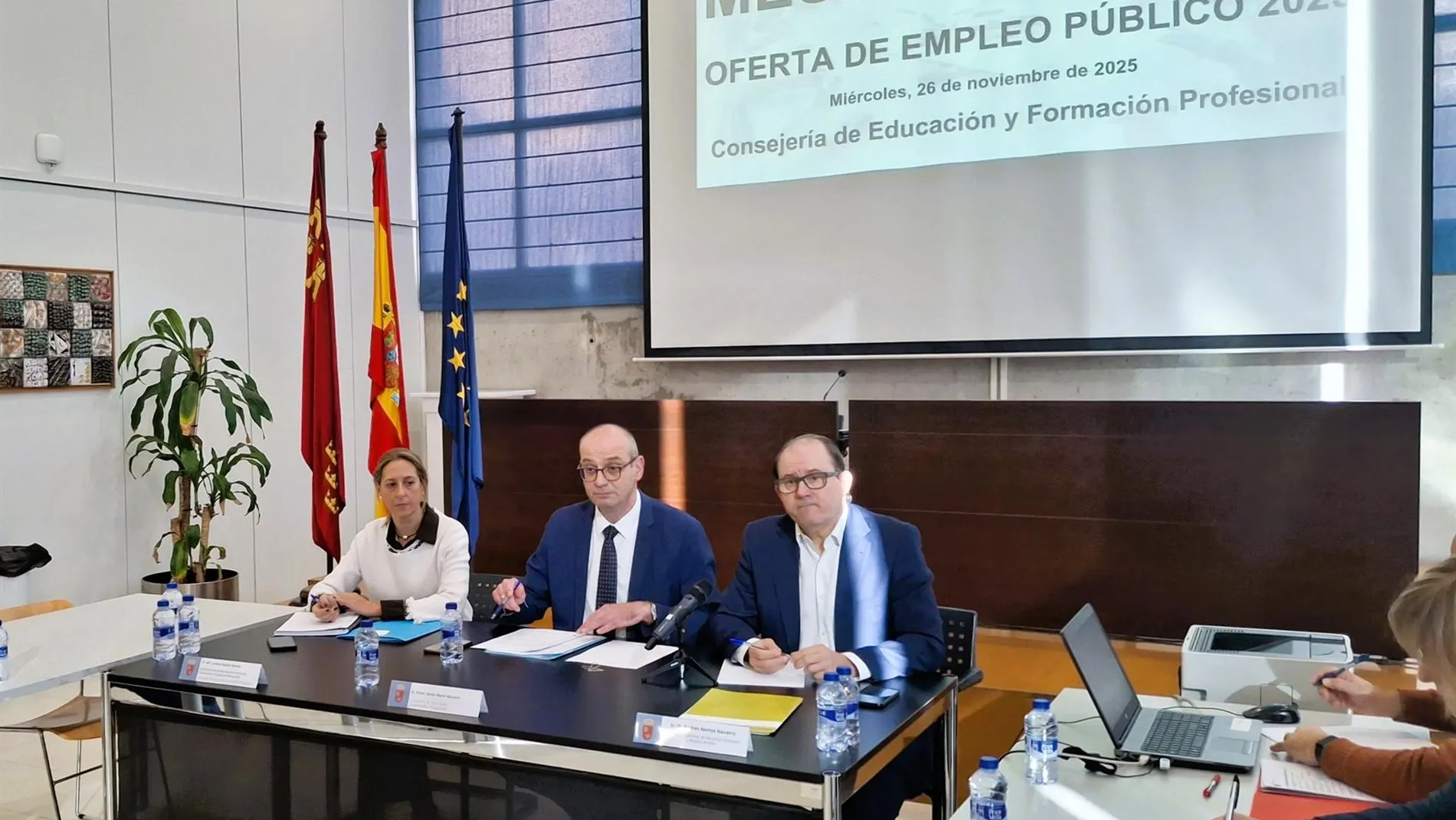 MURCIA.-Educación convocará 1.607 plazas para el cuerpo de Maestros en las oposiciones de 2026