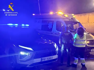 Agente de la Guardia Civil en el suceso Agente de la Guardia Civil en el suceso