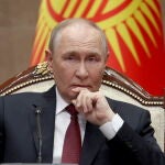 Russian President Vladimir Putin visits Kyrgyzstan