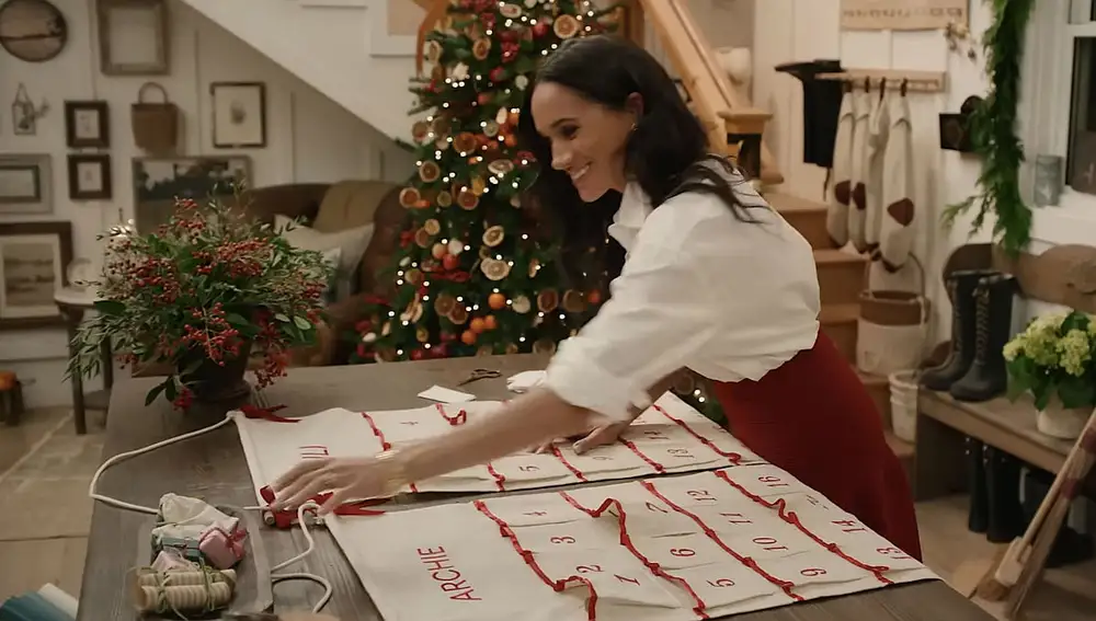 Detalle de árbol de Navidad de Meghan Markle