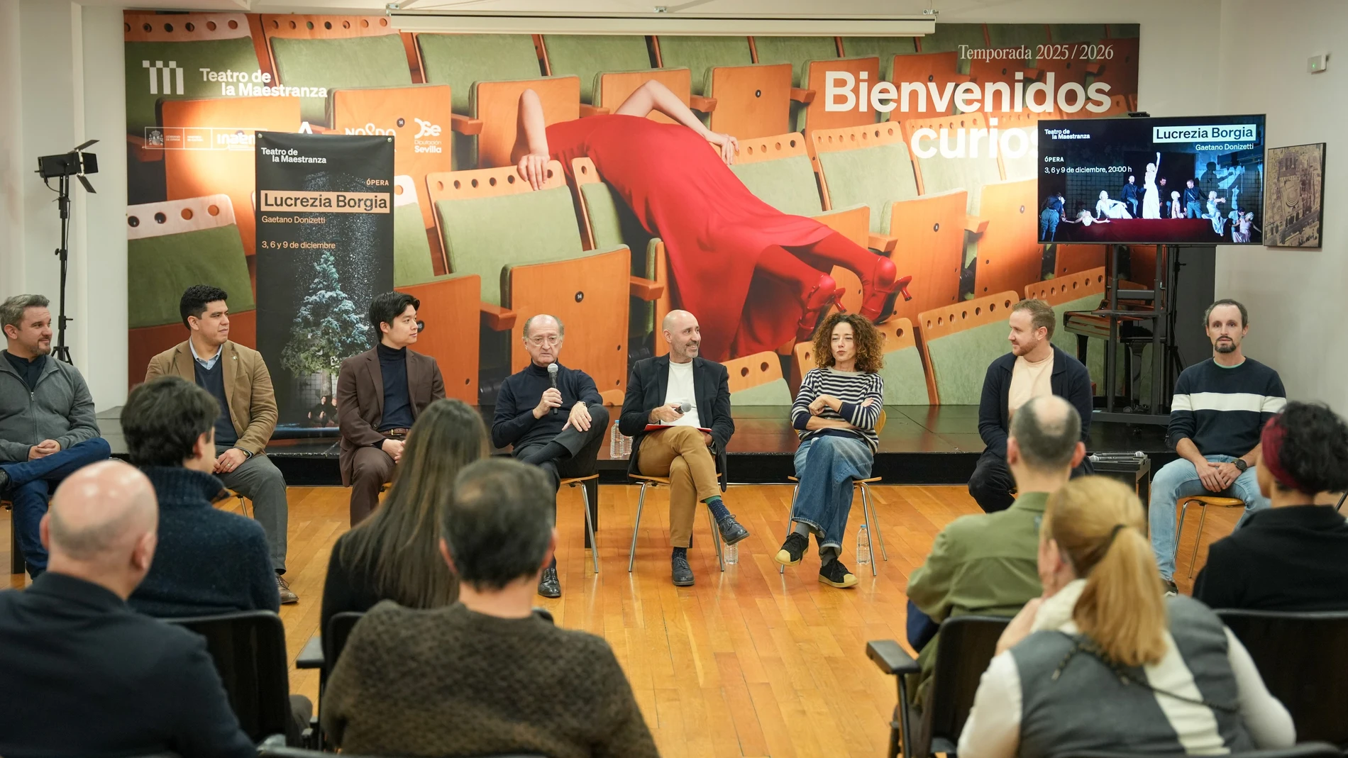 Presentación de la ópera "Lucrezia Borgia" de Donizetti