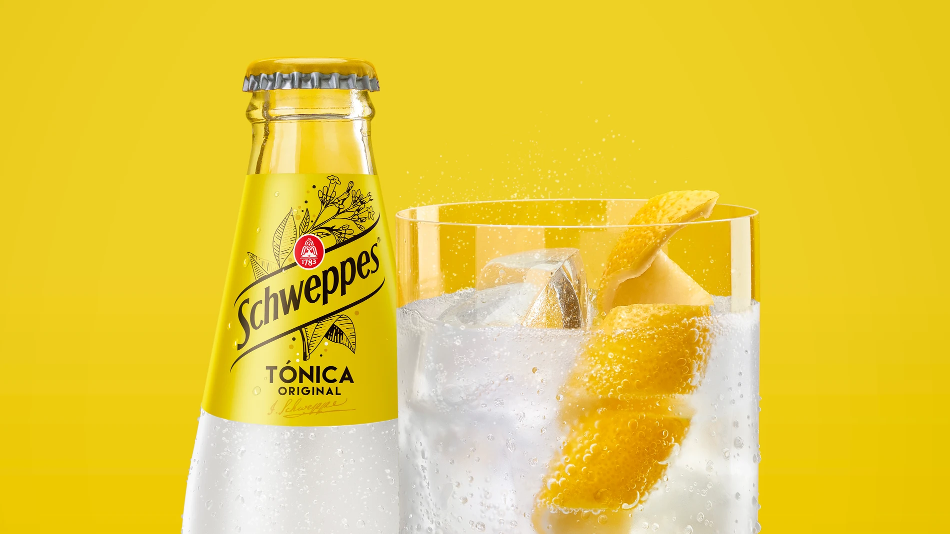 La burbuja perfecta de Schweppes