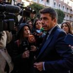 El 'president' en funciones, Carlos Mazón. El 'president' en funciones, Carlos Mazón.