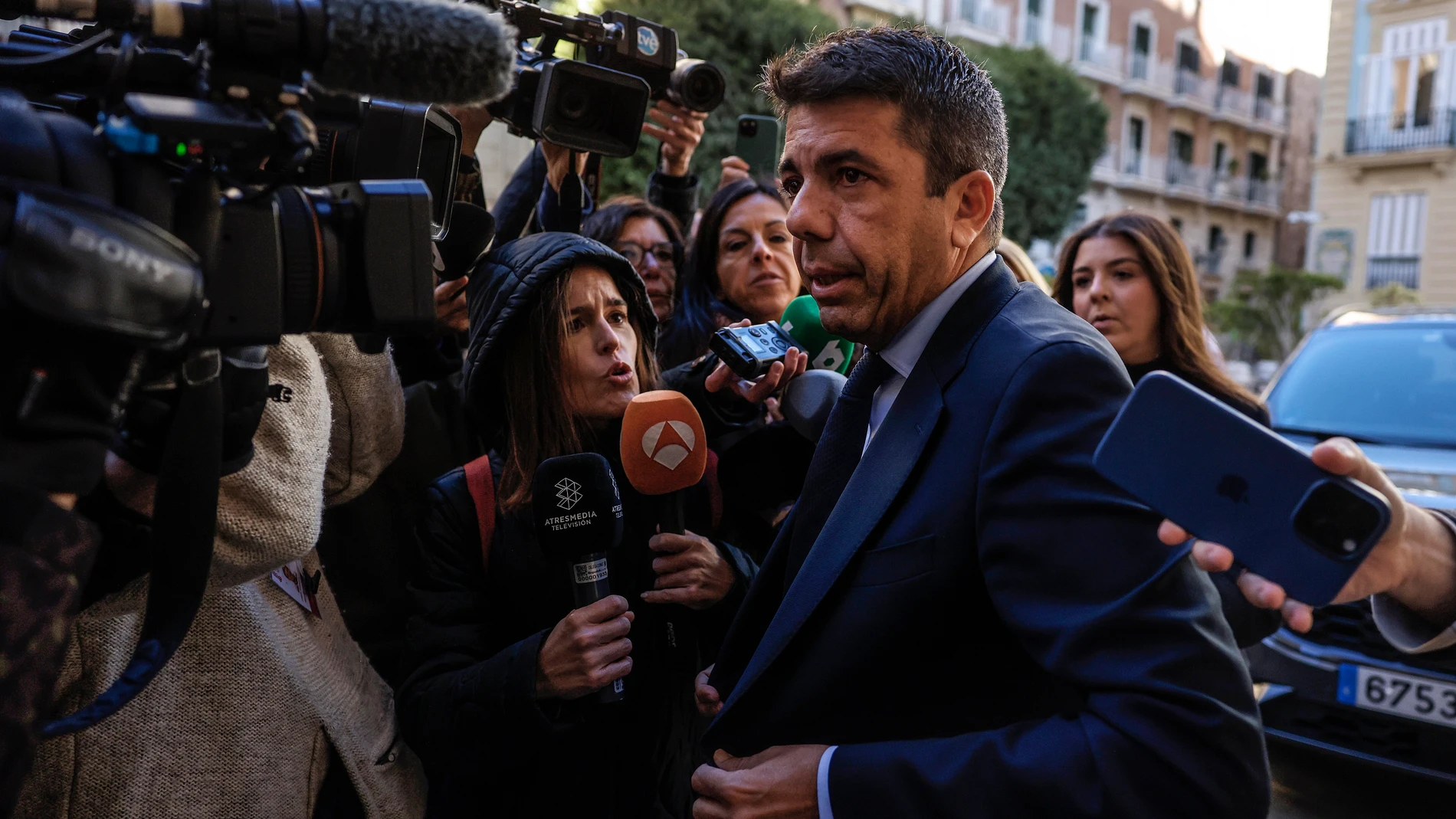 El 'president' en funciones, Carlos Mazón. ROBER SOLSONA/EUROPA PRESS 26/11/2025