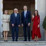 Los Reyes, con el presidente de la República Federal de Alemania, Frank-Walter Steinmeier y su esposa