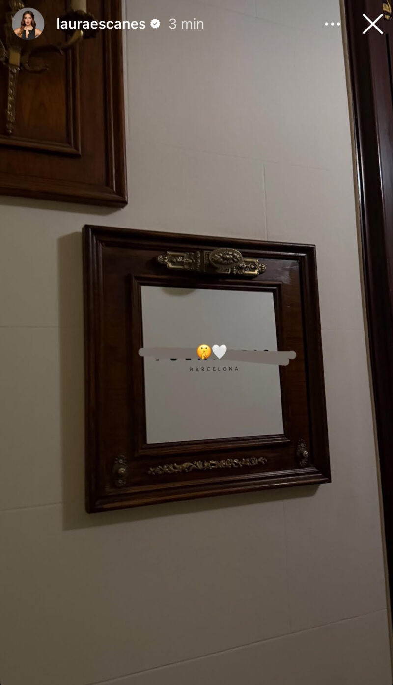 El stories de Laura Escanes.