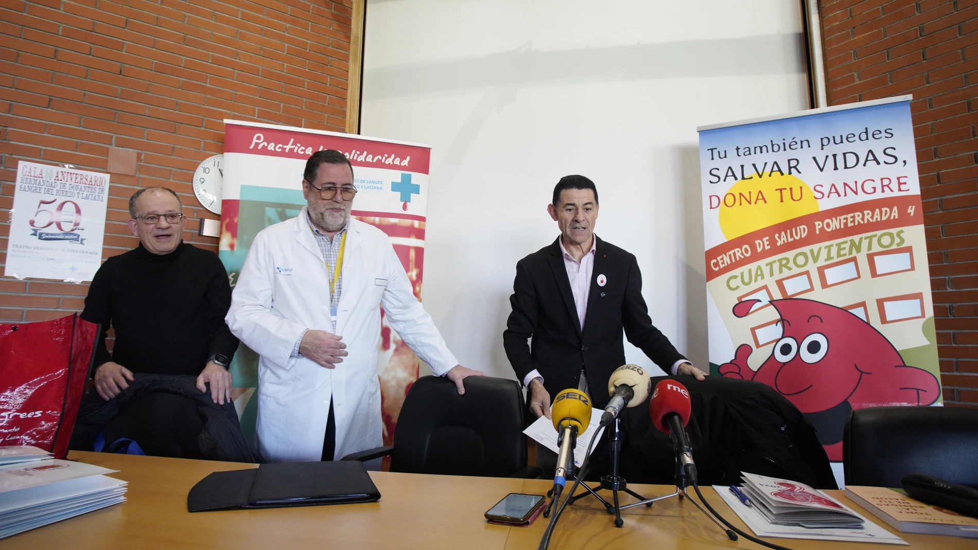 Presentación de los actos por el Día del Donante en León