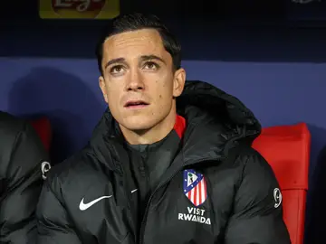 Atletico de Madrid v FC Internazionale Milano - UEFA Champions League 2025/26 League Phase MD5 Giacomo Raspadori of Atletico de Madrid looks on during the UEFA Champions League 2025/26 League Phase MD5 match between Atletico de Madrid and FC Internazionale Milano at Riyadh Air Metropolitano on November 26, 2025, in Madrid, Spain. AFP7 26/11/2025 ONLY FOR USE IN SPAIN