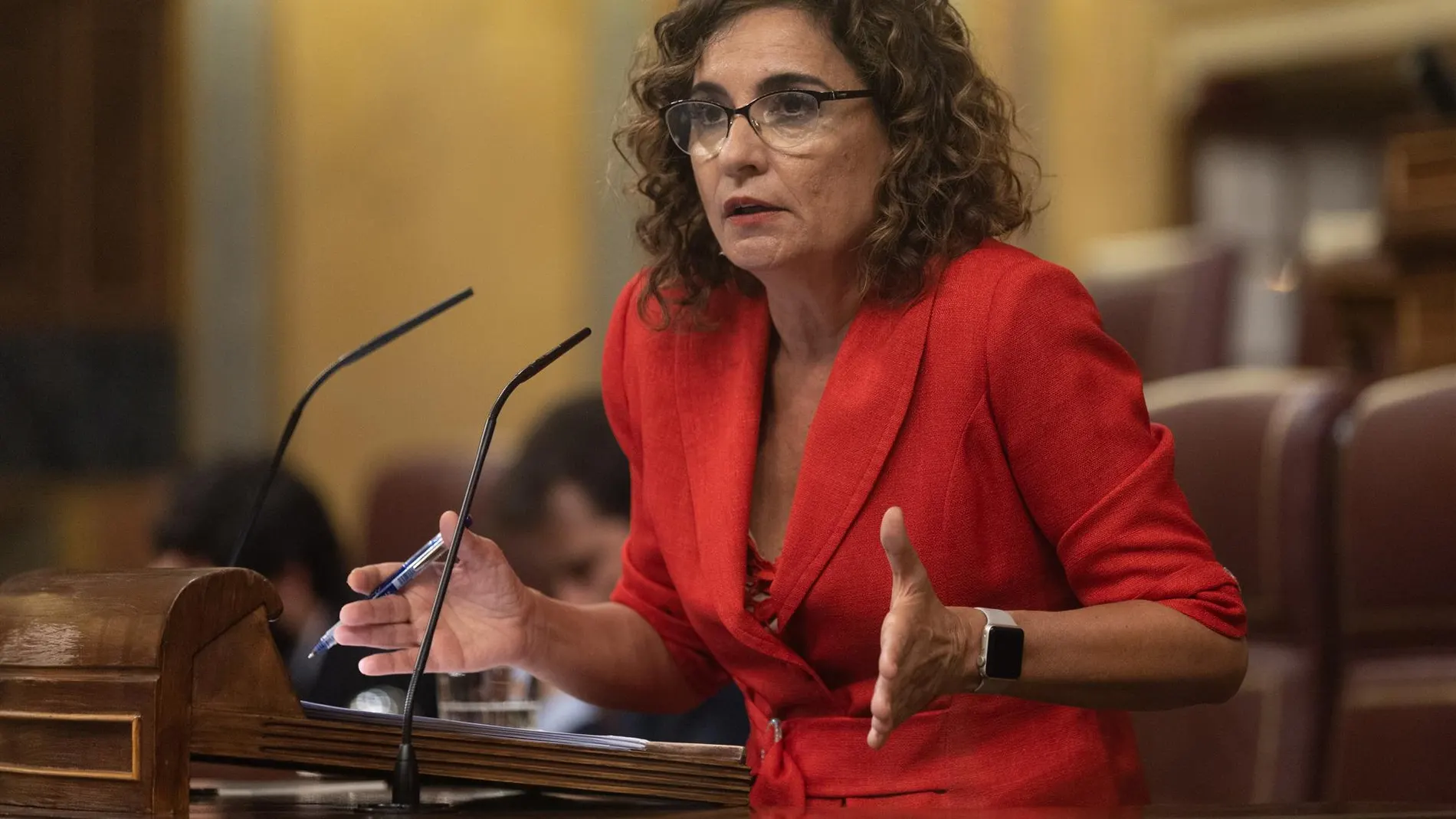 VÍDEO: Montero reprocha a Vox que defienda un modelo fiscal en el que el dinero se quede en el bolsillo del ciudadano