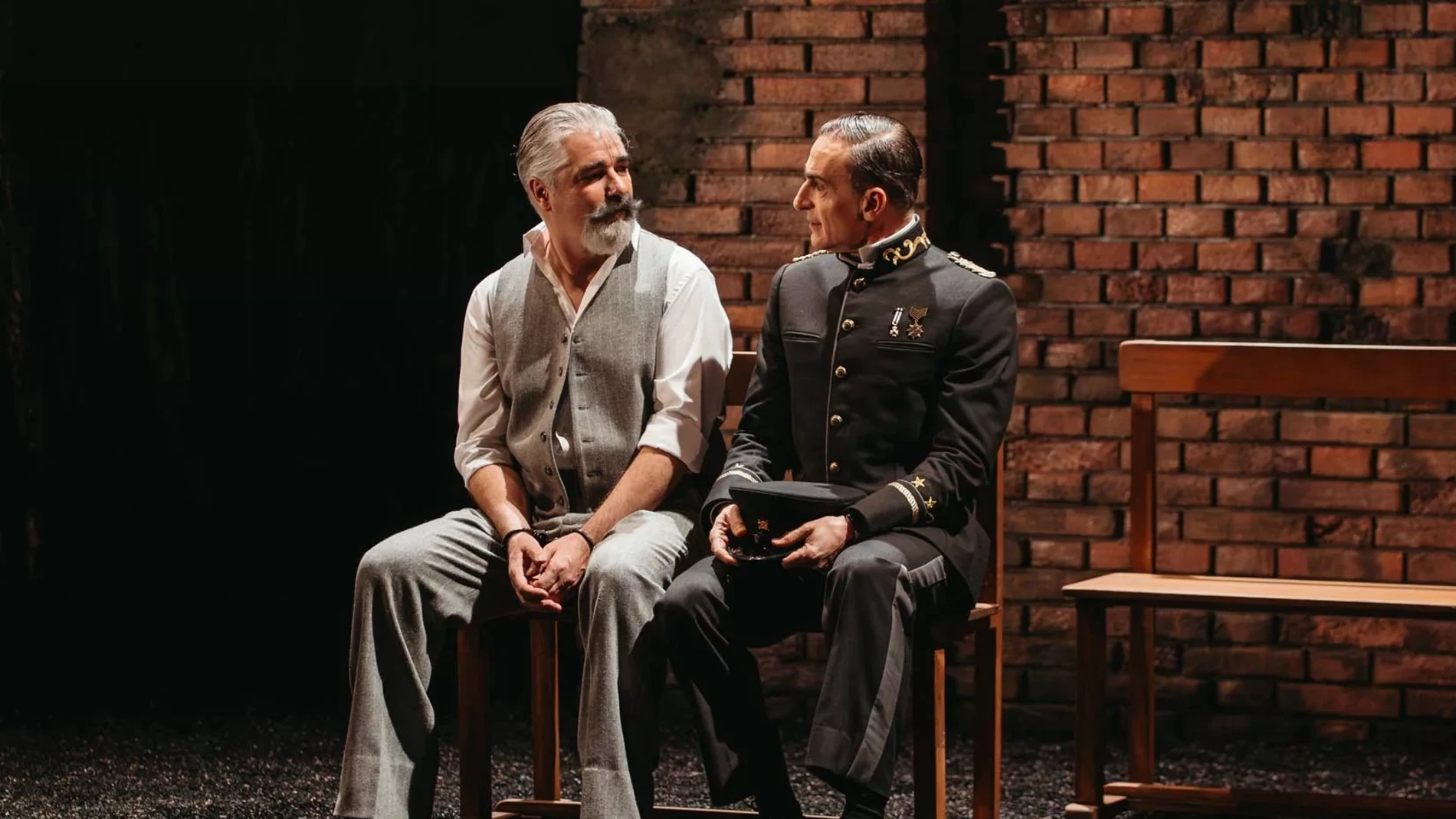 Ernesto Arias y David Luque (dcha.)