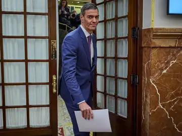 Pedro Sánchez, en el Congreso de los Diputados Sesión de control al Gobierno en el Congreso de los Diputados. Comparece en el pleno el Presidente del Gobierno, Pedro Sánchez. © Alberto R. Roldán / Diario La Razón.26 11 2025