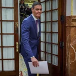 Pedro Sánchez, en el Congreso de los Diputados
