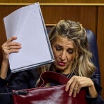 Sesión de control al Gobierno en el Congreso de los Diputados. Comparece en el pleno Yolanda Diaz © Alberto R Sesión de control al Gobierno en el Congreso de los Diputados. Comparece en el pleno Yolanda Diaz © Alberto R