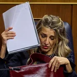 Sesión de control al Gobierno en el Congreso de los Diputados. Comparece en el pleno Yolanda Diaz © Alberto R