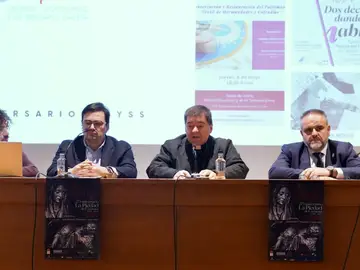 Convocatoria con motivo del primer aniversario del Museo Diocesano y de Semana Santa de León y presentación de la reapertura de la iglesia de Palat del Rey con la exposición ‘El dolor esculpido: Carmona, La Piedad y Minerva y Vera Cruz’ Convocatoria con motivo del primer aniversario del Museo Diocesano y de Semana Santa de León y presentación de la reapertura de la iglesia de Palat del Rey con la exposición ‘El dolor esculpido: Carmona, La Piedad y Minerva y Vera Cruz’