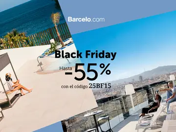 Más de 100 hoteles Barceló con hasta el 55% de descuento ¡solo en el Black Friday! Barceló