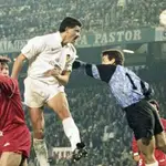 Lubo Penev con el Valencia