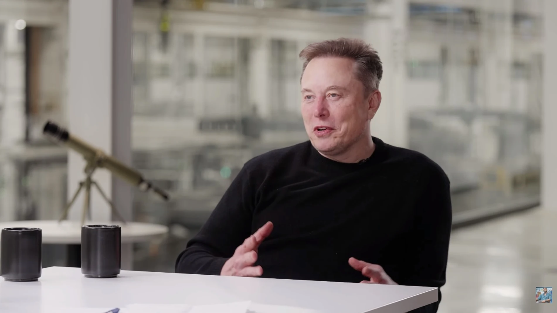 Elon Musk durante su intervención en el espacio de Nikhil Kamath