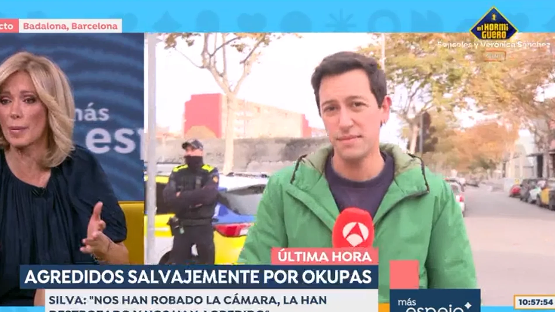 Agresión a un equipo de 'Espejo Público'