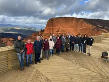Reunión del Patronato de la Fundación Siega Verde en Las Médulas Reunión del Patronato de la Fundación Siega Verde en Las Médulas