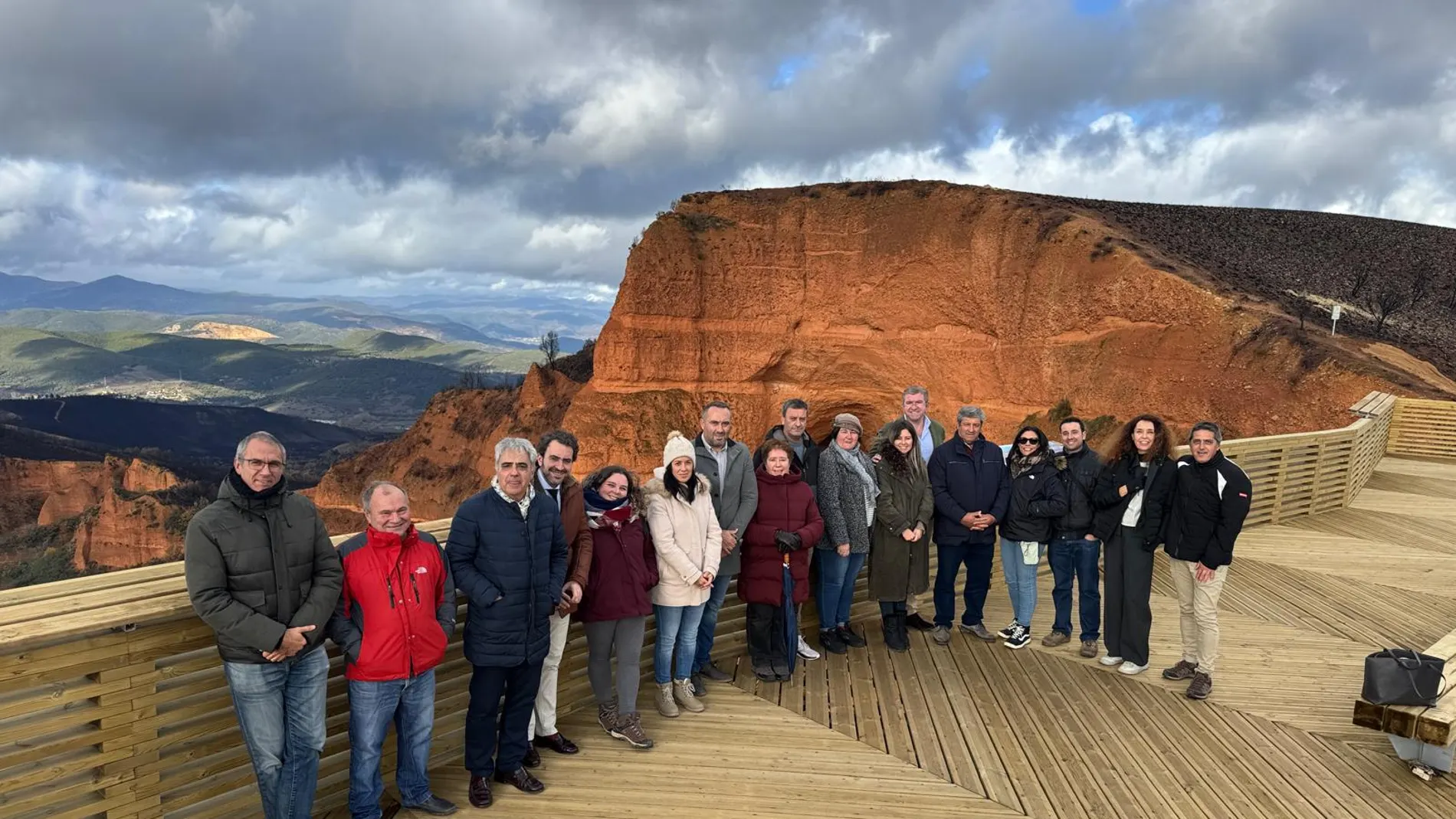 Reunión del Patronato de la Fundación Siega Verde en Las Médulas