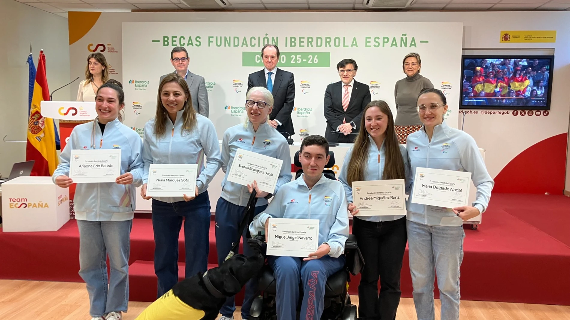 El programa de becas Fundación Iberdrola España para paralímpicos del Plan ADOP