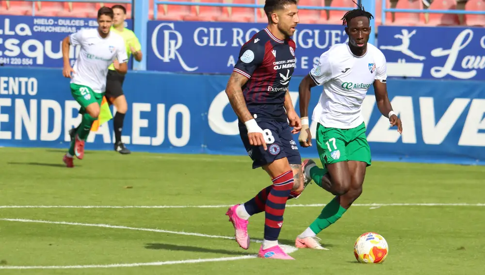 Giovanni Zarfino en el partido contra el Estepona