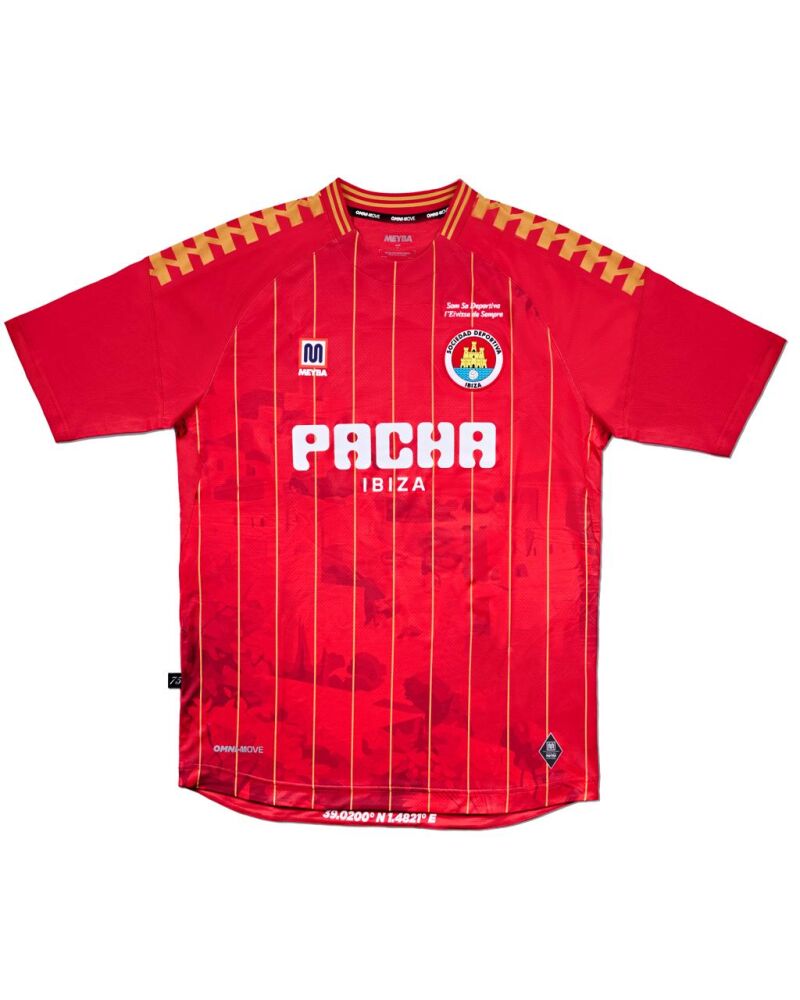 Así es la camiseta de la Sd Ibiza