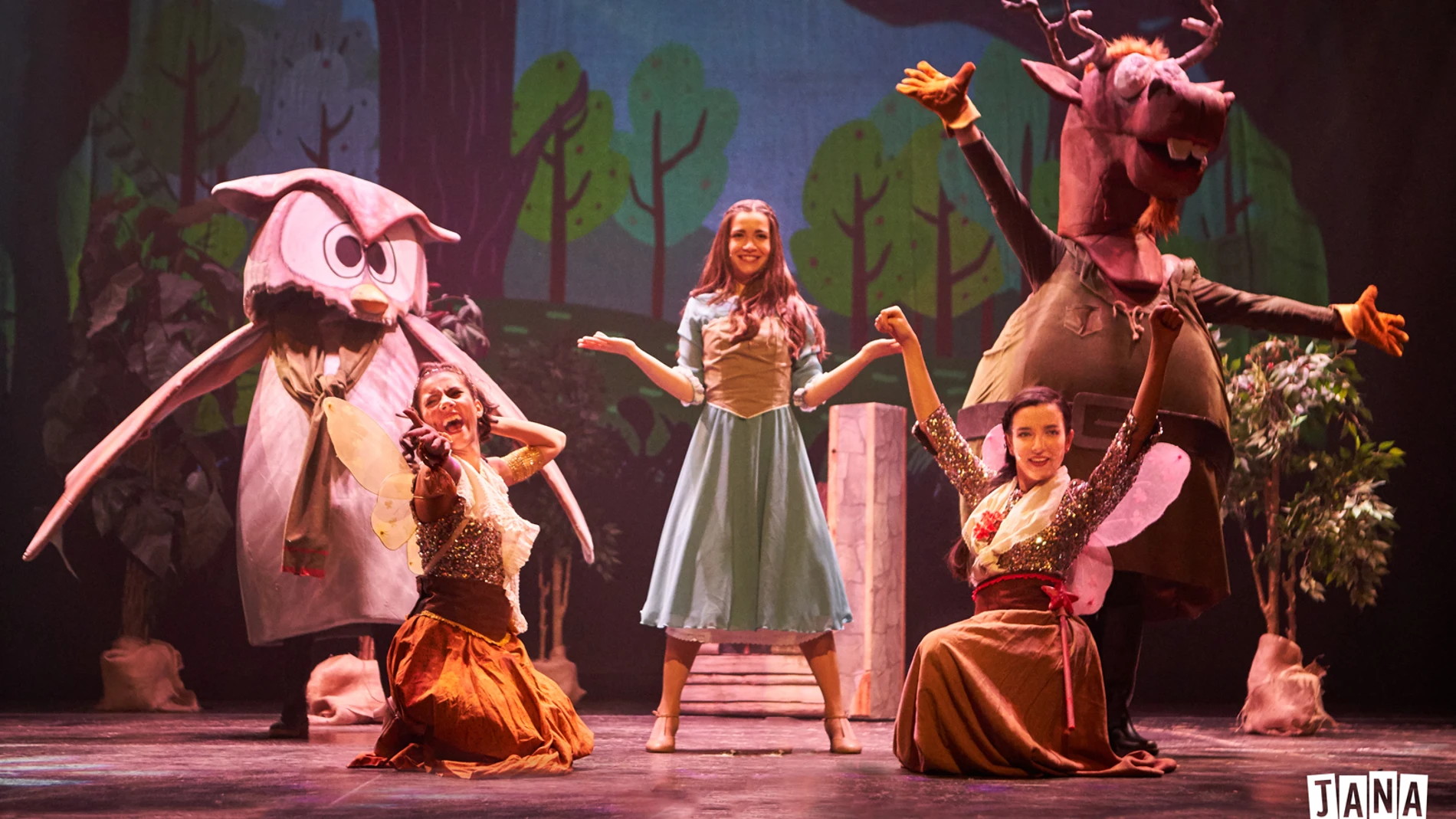 Una escena de la representación