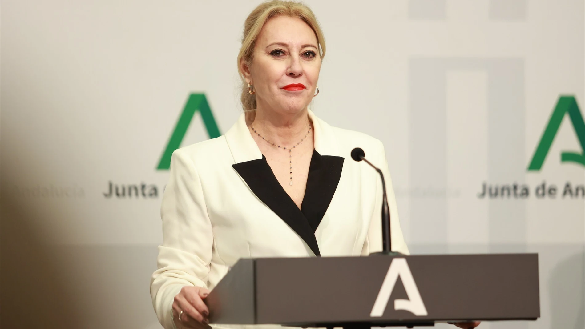 La consejera de Economía y portavoz del Gobierno andaluz, Carolina España