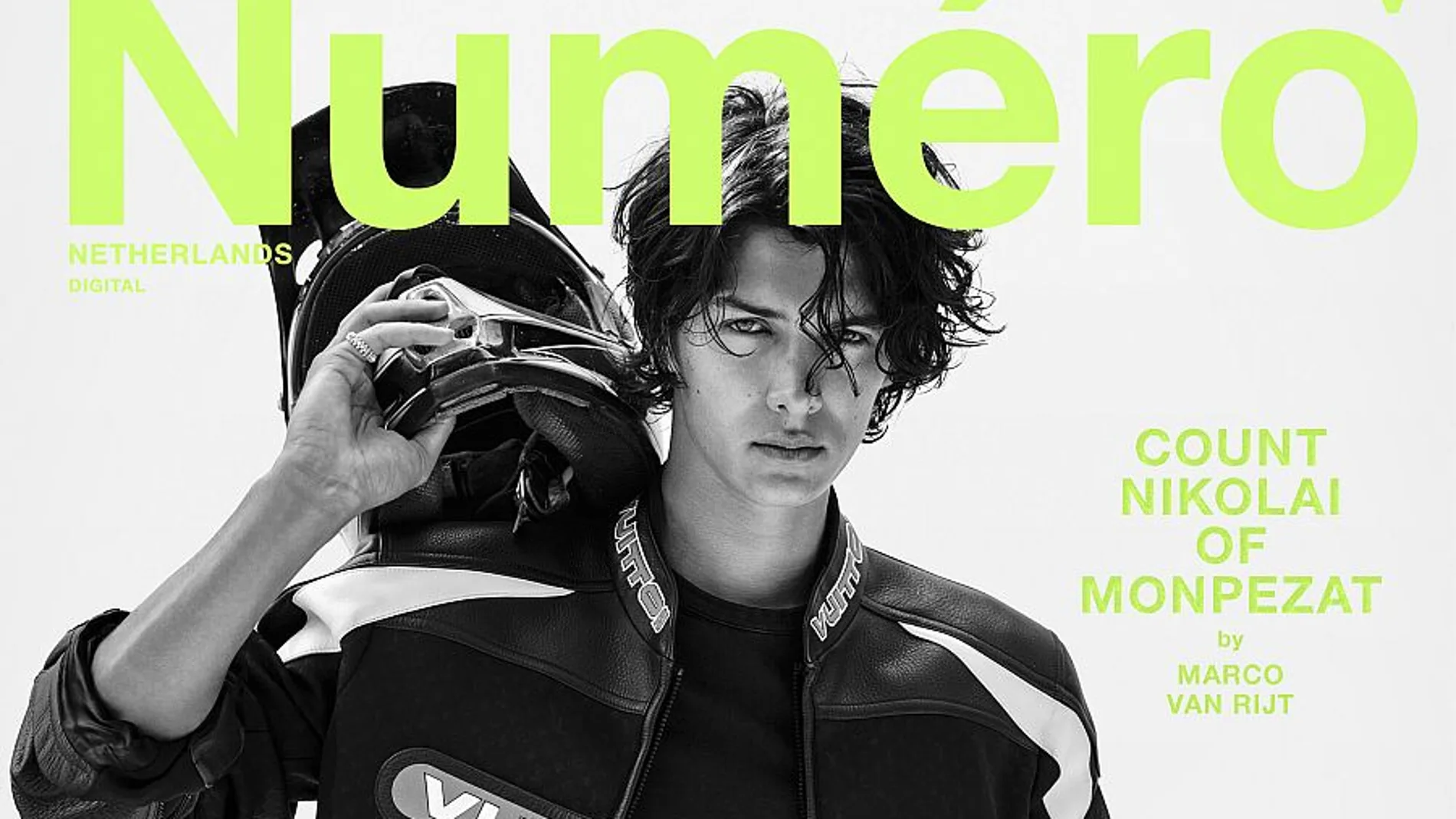 Nicolás de Monpezat en la portada de la revista francesa "Numéro"