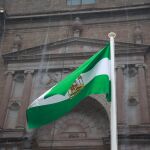 La bandera de Andaluc&iacute;a