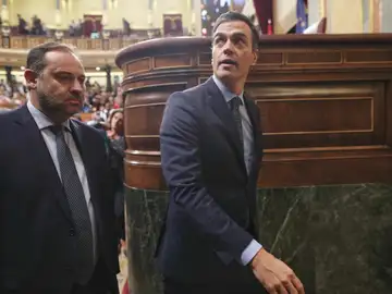 Sánchez ve a Ábalos como "un gran desconocido" en lo personal y le acusa de mentir pero no se querellará contra él Sánchez ve a Ábalos como "un gran desconocido" en lo personal y le acusa de mentir pero no se querellará contra él
