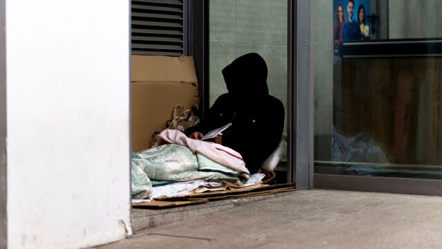 Campaña de Arrels Fundació para el recuento de personas que duermen en la calle en Barcelona 