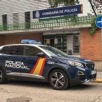 Coche de la Polic&iacute;a Nacional de Valladolid