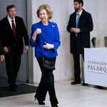 La reina Sof&iacute;a entrega el IV Premio Nacional Palarq de arqueolog&iacute;a y paleontolog&iacute;a