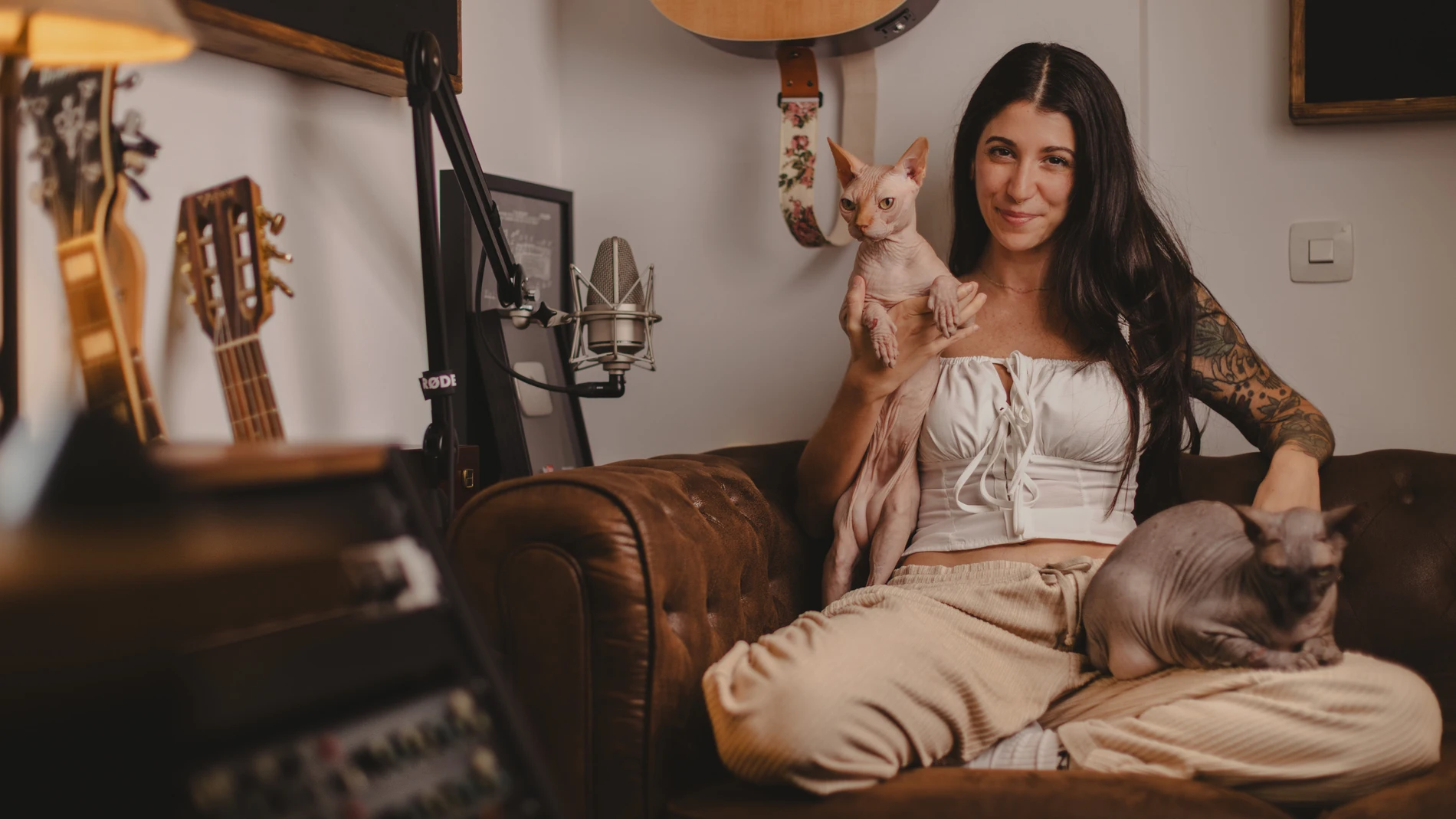 La artista Bely Besarte@ Gonzalo Pérez