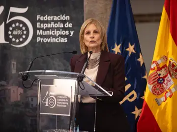 La presidenta de la FEMP, la popular María José García-Pelayo La presidenta de la FEMP, la popular María José García-Pelayo