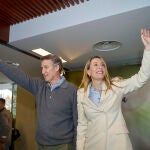 Feijóo participa en un mitin en Don Benito (Badajoz)