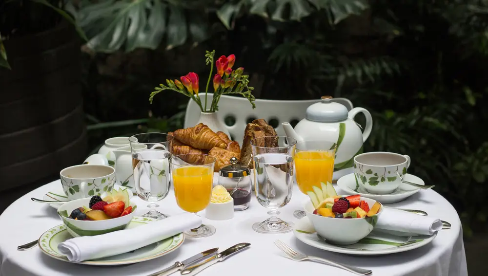 Desayuno en Mercer Hotel Barcelona.
