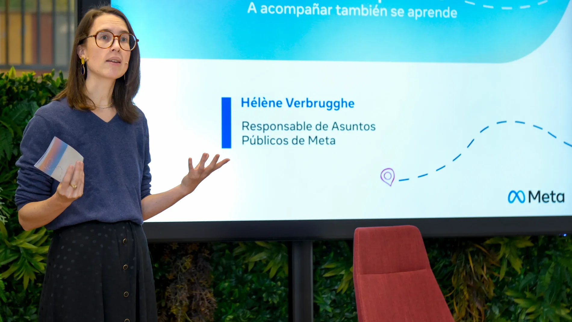 Hélène Verbrugghe, Manager de Asuntos Públicos de Meta en España