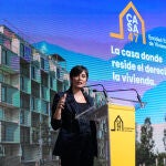 La ministra de Vivienda y Agenda Urbana, Isabel Rodr&iacute;guez, presenta la Entidad Estatal de Vivienda, una empresa p&uacute;blica de nueva creaci&oacute;n.