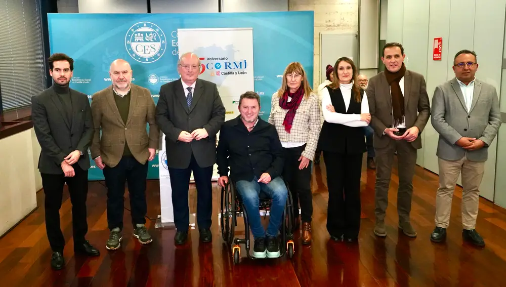Luis Cayo, Enrique Cabero, Francisco J. Sardón, Elena Briongos, Rocío Lucas y Conrado Íscar