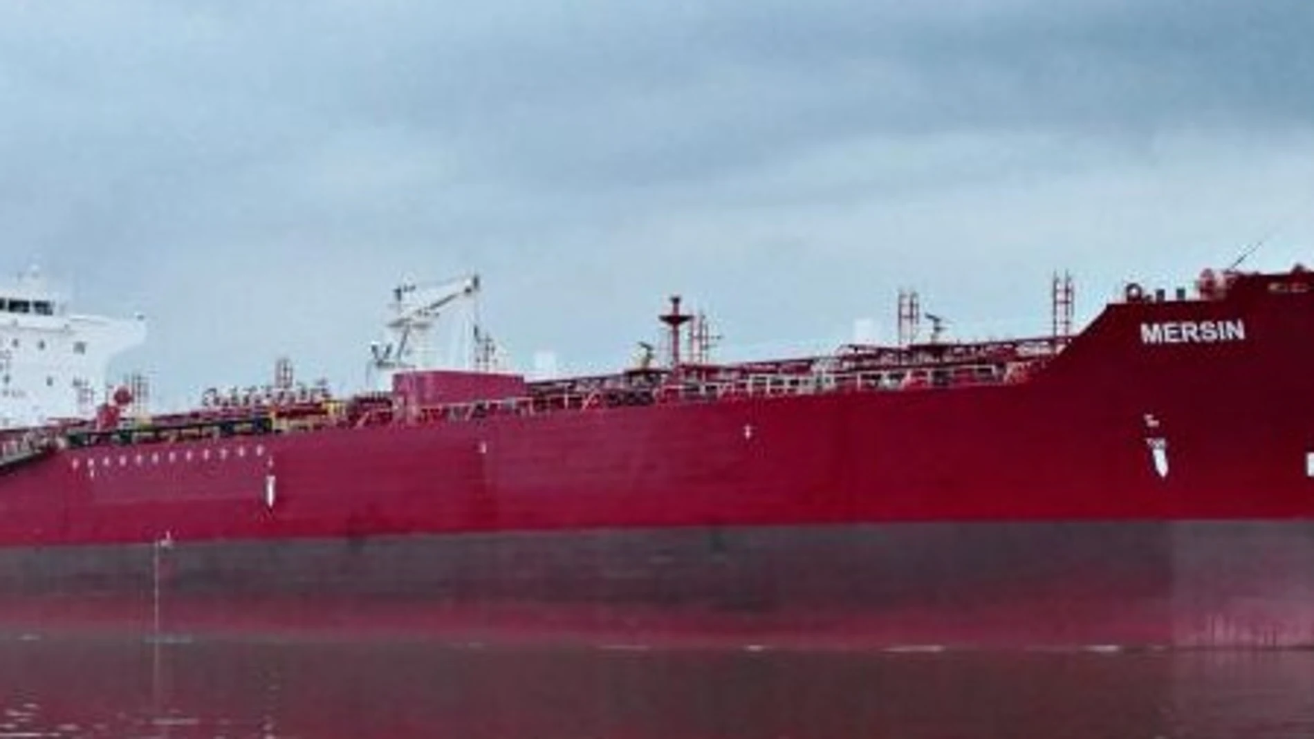 El buque atacado en Senagal