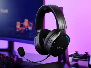 Los auriculares Trust GXT 491 Fayzo se pueden conectar de forma inalámbrica y por cable Los auriculares Trust GXT 491 Fayzo se pueden conectar de forma inalámbrica y por cable